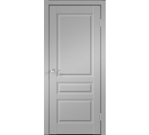 Дверь VILLA 3P эмалит серый (800мм, ПГ, 2000мм, 40мм, экошпон) Коробка+наличник!!!